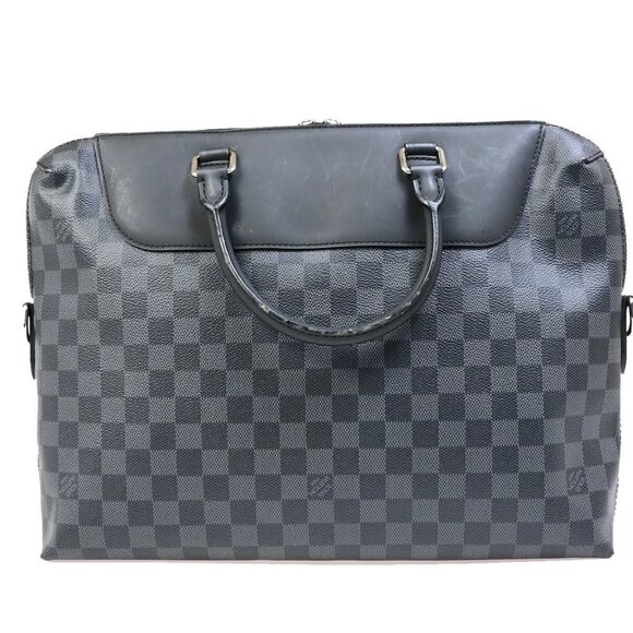 LOUIS VUITTON Porte Documents Jules NM Hand Bag Damier Graphite N48260 15KB351 - Picture 3 of 16